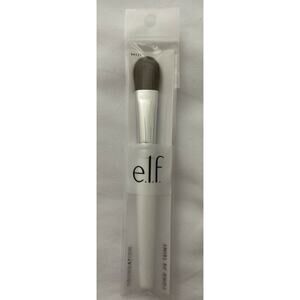 e.l.f. Foundation Brush Set of 2 Cruelty Free Vegan New in Box